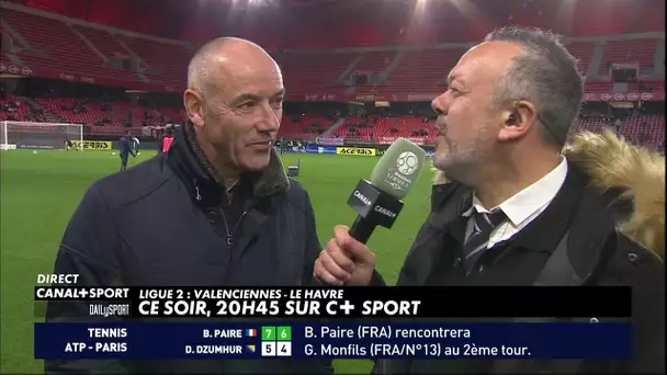 Les mots de Paul Le Guen avant Valenciennes / Le Havre