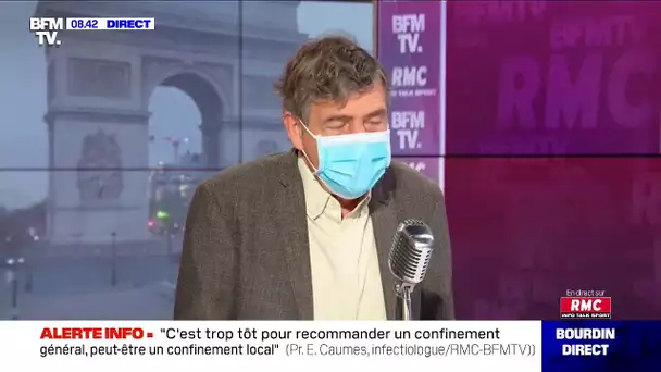 Eric Caumes: "Il ne faut pas rêver, le variant du coronavirus est déjà en France"