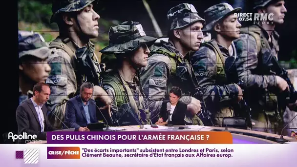 Une affaire de pulls chinois commandés par l'armée française a fait réagir