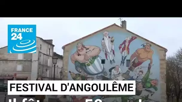 Bande dessinée : le Festival d'Angoulême bien sans sa bulle pour ses 50 ans • FRANCE 24