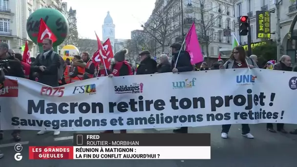 Fred, auditeur des GG et chauffeur routier : "La réforme des retraites, je m'en fous !"