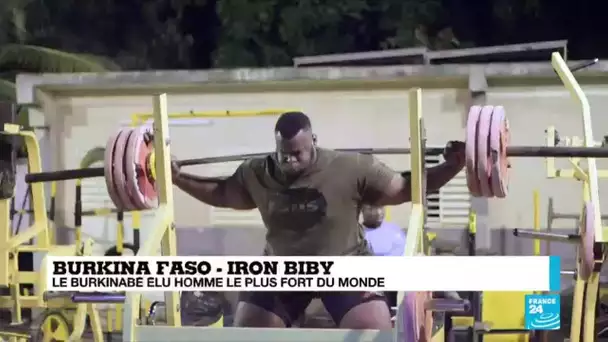 Iron Biby : le Burkinabé élu homme le plus fort du monde