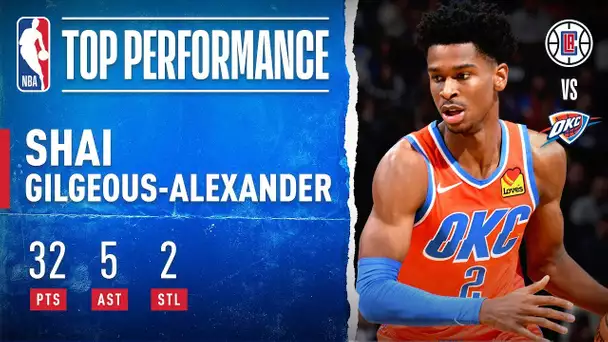 Shai Gilgeous-Alexander Heats Up For Career-High 32 PTS!