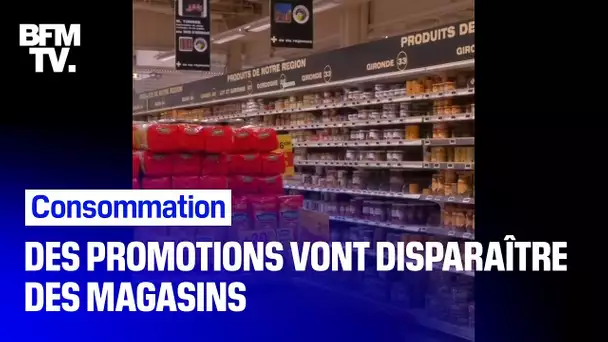 Certaines promotions sur l'alimentaire vont disparaître des magasins