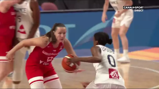 EuroBasket Féminin : France / Tchèquie - La très belle séquence des Bleues initiée par Olivia Epoupa