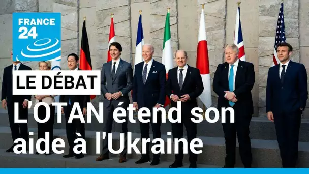 L'OTAN étend son aide militaire et financière à l'Ukraine • FRANCE 24