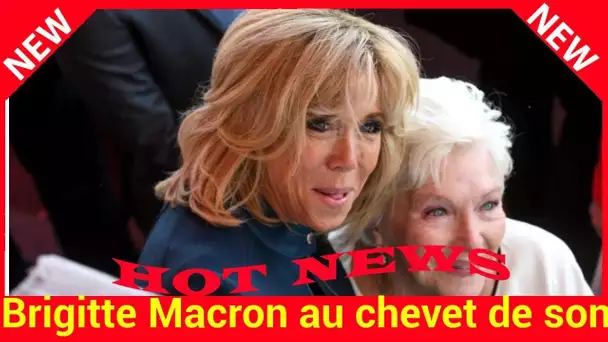 Brigitte Macron au chevet de son amie Line Renaud