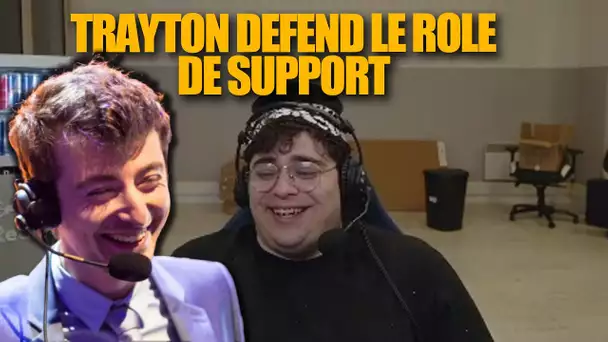 Kameto chie sur le rôle de support devant Trayton