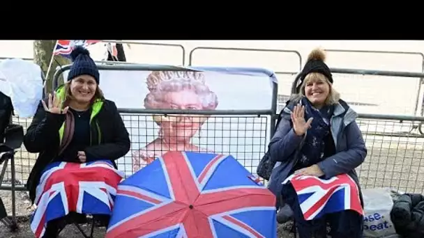 Elizabeth II : ultimes heures d'attente à Londres avant les funérailles d'Etat