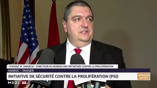 Maroc-Tanger: Initiative de sécurité contre la prolifération (PSI)