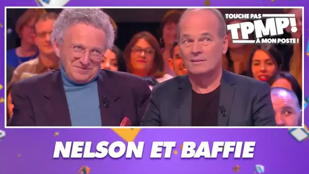 Face à face darka entre Laurent Baffie et Nelson Monfort