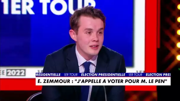 Stanislas Rigault (porte-parole de Zemmour) : "Et oui, je vais voter pour le diable"