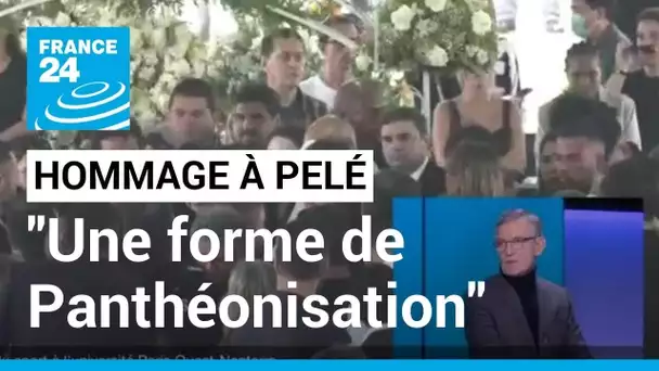 Hommage au "roi" Pelé : "on assiste à une sorte de Panthéonisation de la légende brésilienne"