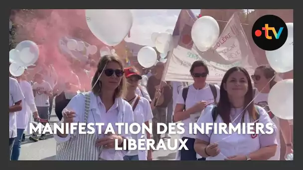 Manifestation des infirmiers libéraux