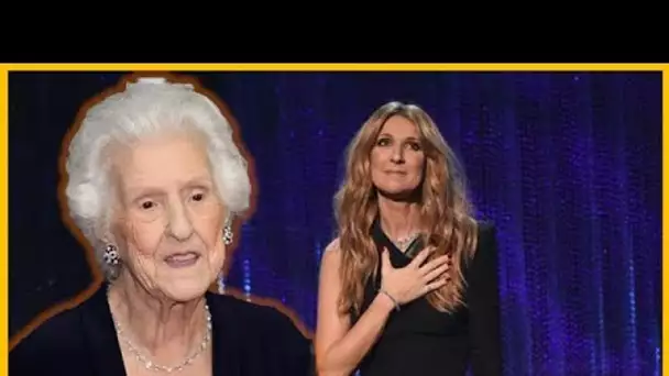 CÉLINE DION : SA MÈRE EST MΦRTE À L'ÂGE DE 92 ANS