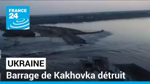 Barrage de Kakhovka détruit : des villages inondés, 16 000 personnes en "zone critique"