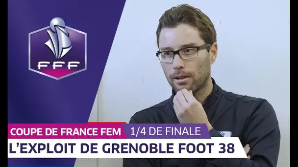 Coupe de France Féminine, 1/4 de finale : L&#039;exploit du Grenoble Foot 38 I FFF 2018-2019