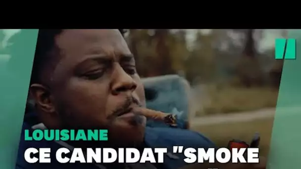 "37 secondes de fumette", ce candidat démocrate s'allume un joint dans son clip de campagne