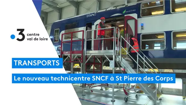 Saint-Pierre-des-Corps : présentation du nouveau technicentre SNCF