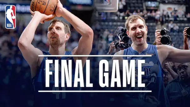 Dirk Nowitzki Drops 20 & 10 In His FINAL NBA Game | April 10, 2019