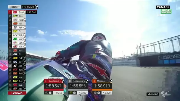 Quartararo meilleur temps des essais 3