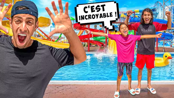 PARC AQUATIQUE GÉANT EN ESPAGNE EN FAMILLE 😄🇪🇸 ( MÉGA toboggan 🚨)