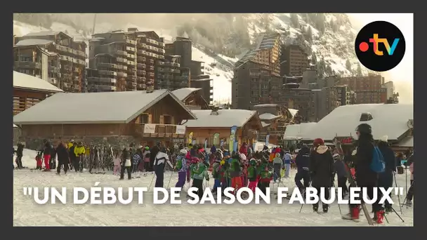 Stations de ski : "un début de saison fabuleux" selon les professionnels de la montagne