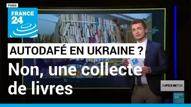 Des livres russes détruits en Ukraine ? Oui, mais pourquoi ? • FRANCE 24