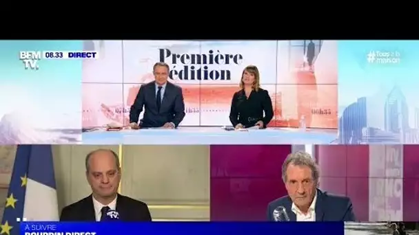 Le ministre de l'Éducation nationale, Jean-Michel Blanquer, est l'invité ce matin de Jean-Jacques...