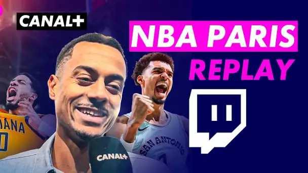 REPLAY : NBA Paris Games 2025 / Watchparty et courtside avec Étienne Ca !