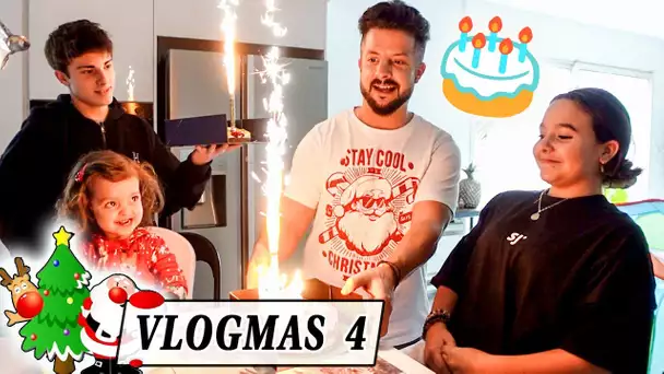 VLOGMAS 4 :  ANNIVERSAIRE EN FAMILLE 🎉 | CADEAUX ET GATEAU