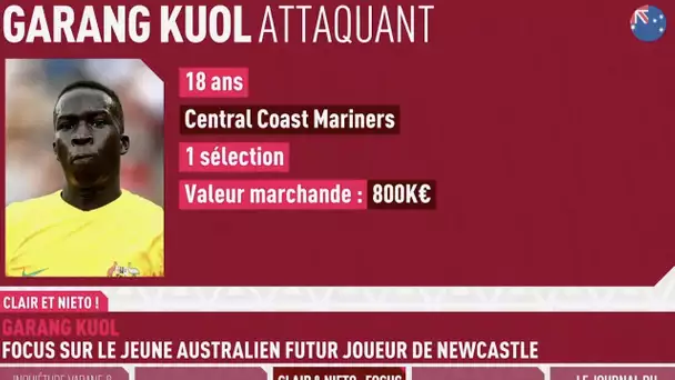 Coupe du monde 2022 - Garang Kuol, la pépite de l'Australie