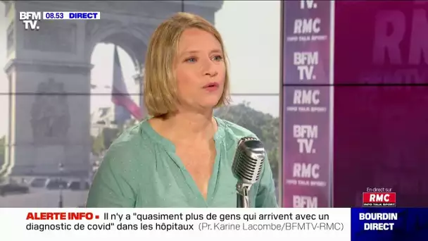 Pr. Karine Lacombe, de l’hôpital Saint-Antoine, était l'invitée de Jean-Jacques Bourdin ce 28 mai