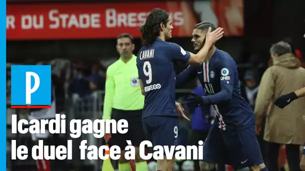 Brest-PSG (1-2) : «Icardi gagne le duel face à Cavani»