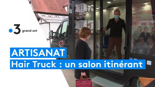 Hair Truck : un salon de coiffure qui roule