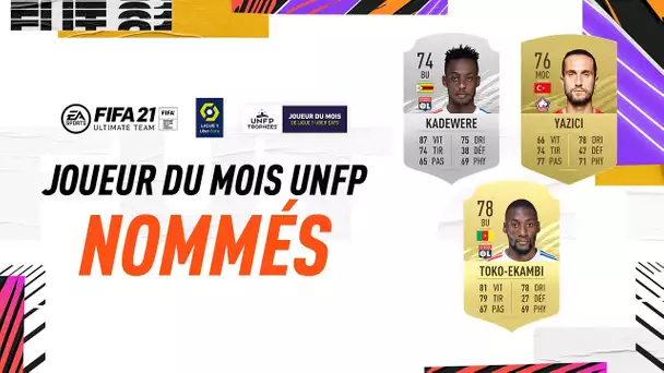 Yazici, Toko Ekambi et Kadewere : votez pour le Trophée UNFP du Joueur du Mois de Décembre #POTM