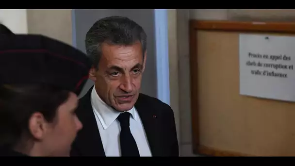 Procès en appel des «écoutes» : «Je viens ici défendre mon honneur», lance Nicolas Sarkozy