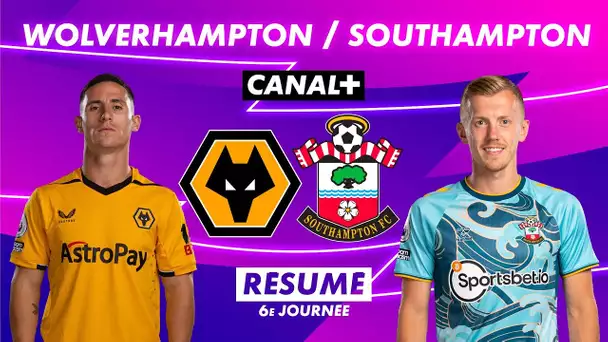 Le résumé de Wolverhampton / Southampton - Premier League 2022-23 (6ème journée)