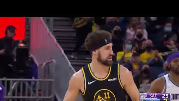 Klay Thompson Heats Up From Downtown In Q2 🔥