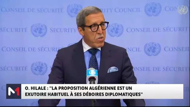 Omar Hilale réagit au débat suscité par la proposition algérienne de partition du Sahara marocain