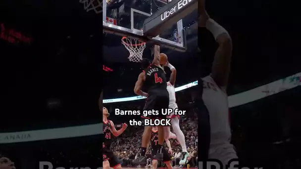 Barnes gets UP for the BLOCK, leading to the Battle 3!