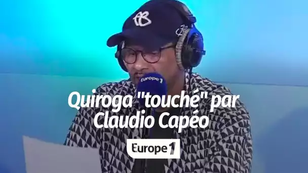 Mickael Quiroga à Claudio Capéo : "ce que vous faites me touche beaucoup"