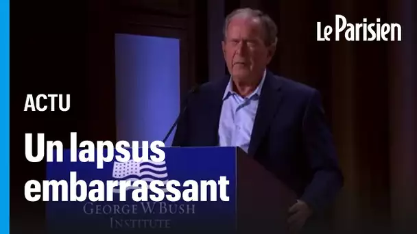 Le lapsus embarrassant de George W. Bush qui dénonce l’invasion de l’Irak au lieu de l’Ukraine