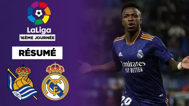 Résumé – La Liga : Vinicius buteur et le Real Madrid se défait de la Real Sociedad