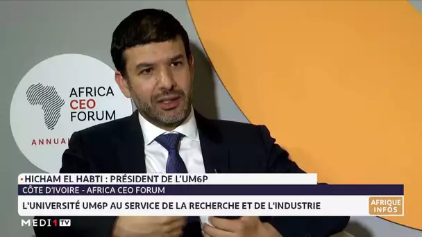 Africa CEO Forum: L´UM6P au service de la recherche et de l´industrie