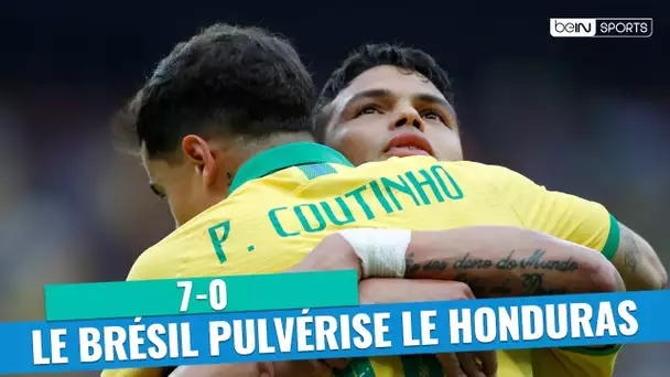 Résumé : Le Brésil atomise le Honduras 7-0