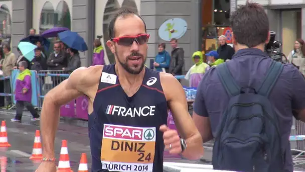 Zurich 2014 : Yohann Diniz, la marche de l&#039;histoire !