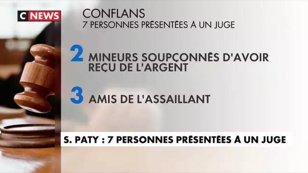 Assassinat de Samuel Paty : 7 personnes vont être présentées à un juge