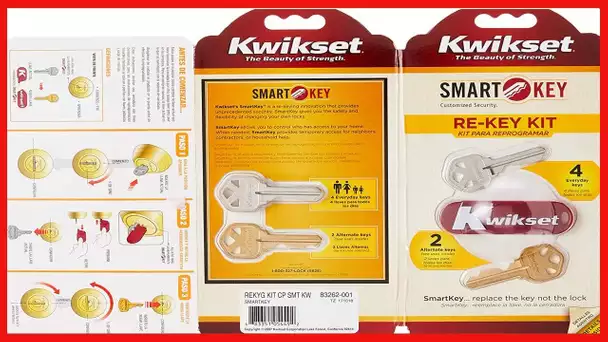 Kwikset 83262-001 SmartKey Re-keying Kit