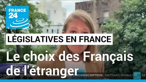 Législatives en France : les candidats Renaissance et NFP au second tour pour l'Amérique du nord